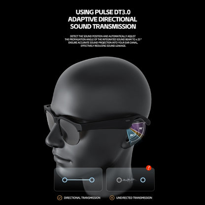 XG88Pro Smart Stereo Bluetooth Headset Glasses Outdoor Cycling Wireless Calling Glasses(Black) - Bluetooth Earphone by buy2fix | Online Shopping UK | buy2fix