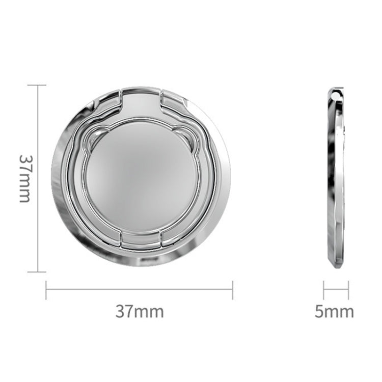 Universal Mobile Folding Finger Ring Holder 360 Rotation Desktop Phone Holder(Purple) - Ring Holder by buy2fix | Online Shopping UK | buy2fix