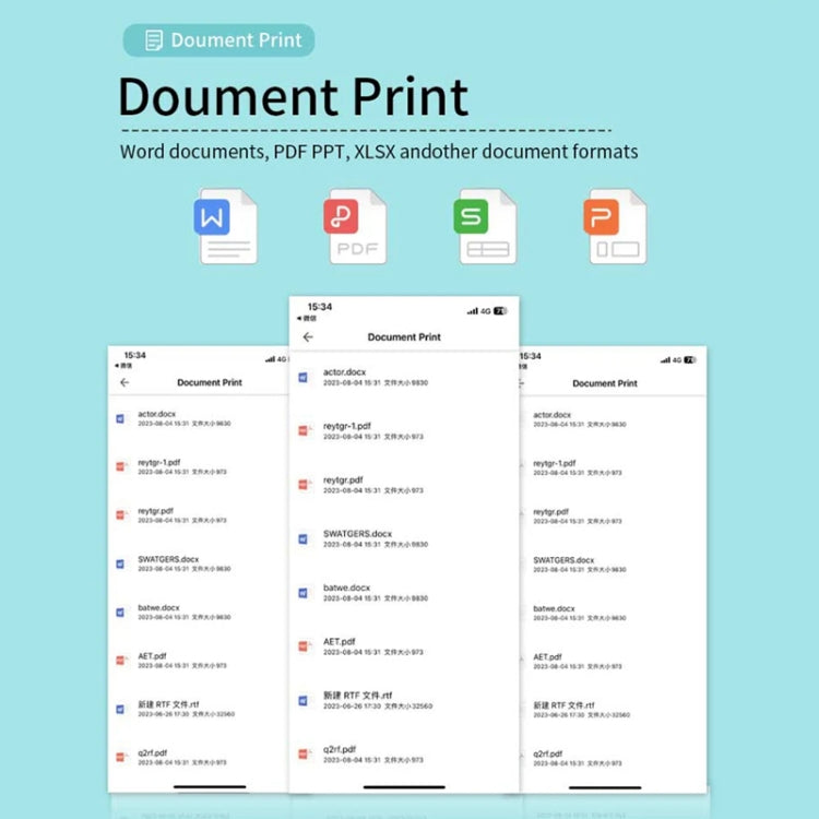 Portable Mini Thermal High Definition Student Wrong Title Photo Printer(White 16pcs /Set) by buy2fix