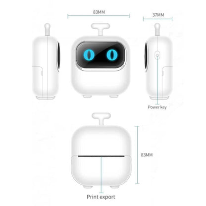 Portable Mini Thermal High Definition Student Wrong Title Photo Printer(White 16pcs /Set) by buy2fix