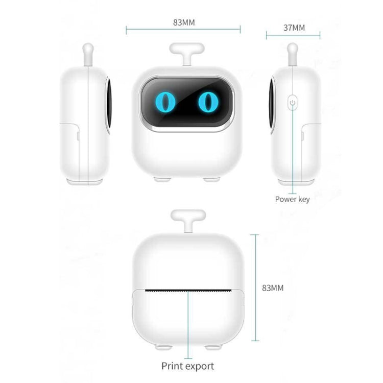 Portable Mini Thermal High Definition Student Wrong Title Photo Printer(Green 16pcs /Set) by buy2fix