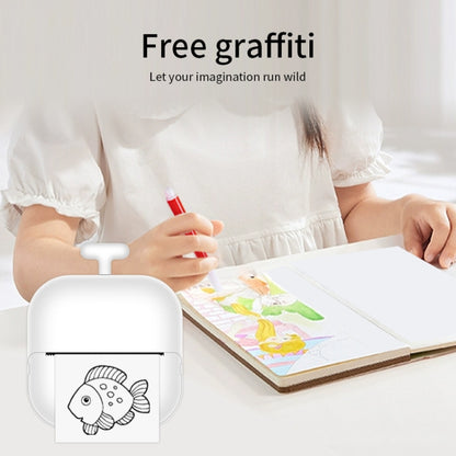 Portable Mini Thermal High Definition Student Wrong Title Photo Printer(White 16pcs /Set) by buy2fix