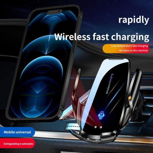Q96 Car Wireless Charging Cell Phone Navigation Mount, Style: Standard by buy2fix