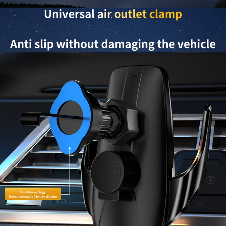 Q96 Car Wireless Charging Cell Phone Navigation Mount, Style: Standard+Suction Cup by buy2fix