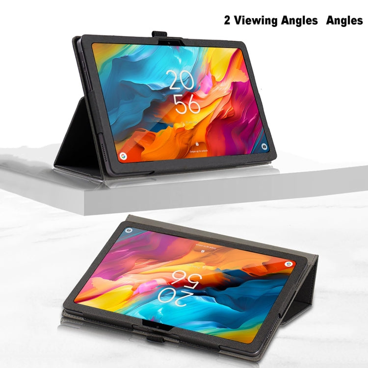 For TCL Nxtpaper 14 14.3-Inch Skin Texture All Inclusive Leather Tablet Case(Dark Brown) - Others by buy2fix | Online Shopping UK | buy2fix