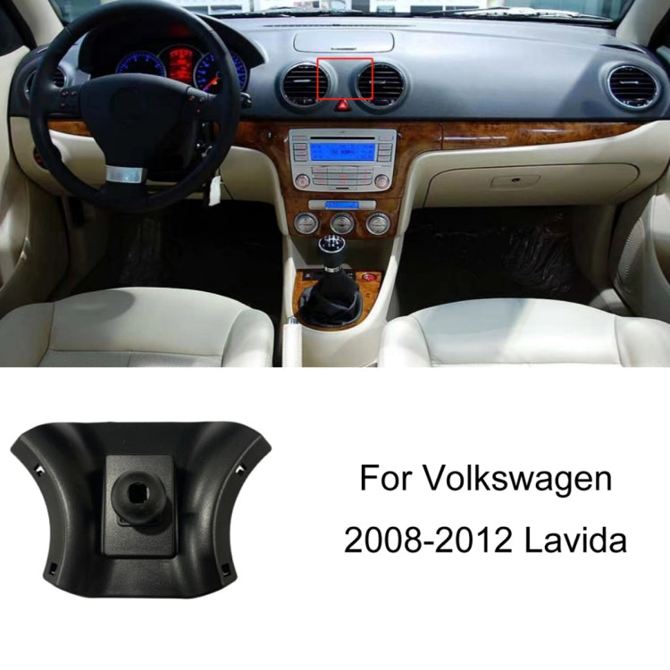 For Volkswagen Car Air Outlet Modified Mobile Phone Holder Base, Model: 08-12 Lavida by buy2fix