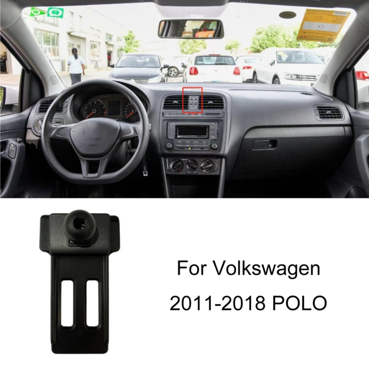 For Volkswagen Car Air Outlet Modified Mobile Phone Holder Base, Model: 11-18 POLO by buy2fix