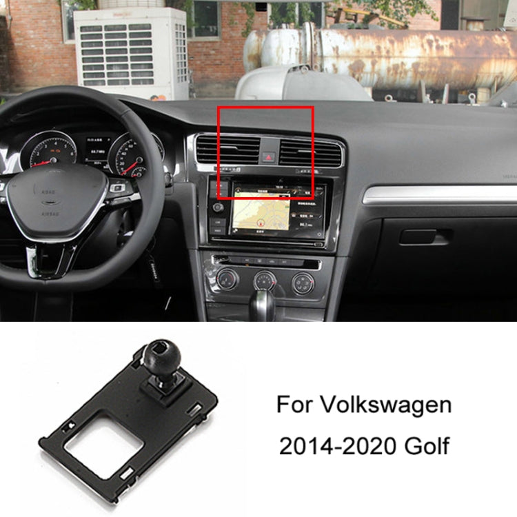 For Volkswagen Car Air Outlet Modified Mobile Phone Holder Base, Model: 14-20 Golf by buy2fix