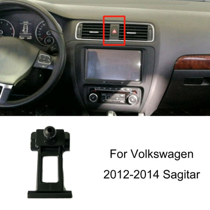 For Volkswagen Car Air Outlet Modified Mobile Phone Holder Base, Model: 12-14 Sagitar by buy2fix