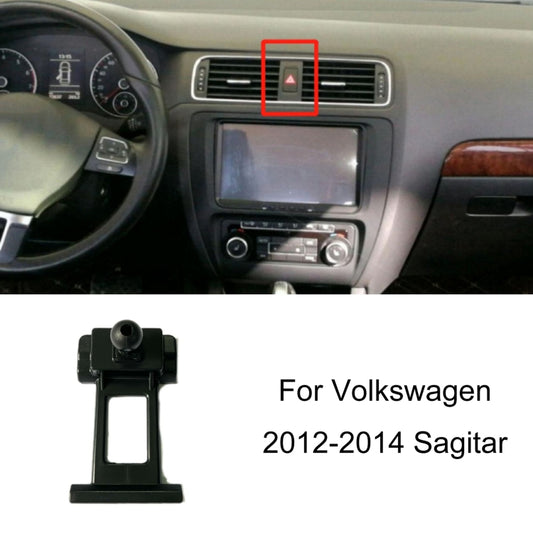 For Volkswagen Car Air Outlet Modified Mobile Phone Holder Base, Model: 12-14 Sagitar by buy2fix