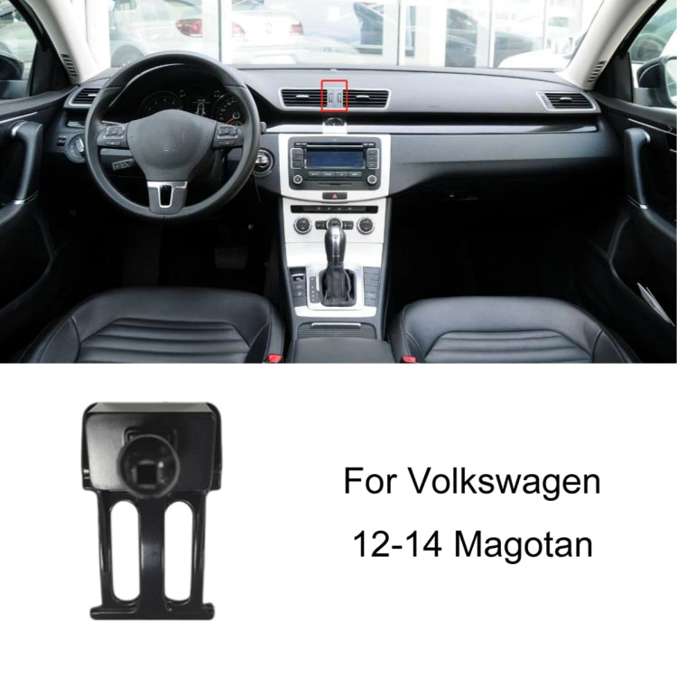 For Volkswagen Car Air Outlet Modified Mobile Phone Holder Base, Model: 12-14 Magotan by buy2fix