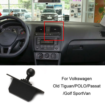 For Volkswagen Car Air Outlet Modified Mobile Phone Holder Base, Model: Old Tiguan/POLO/Passat/Golf SportVan by buy2fix
