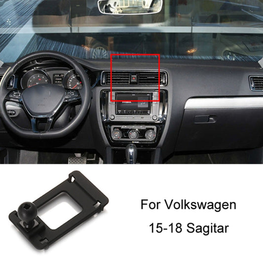 For Volkswagen Car Air Outlet Modified Mobile Phone Holder Base, Model: 15-18 Sagitar by buy2fix