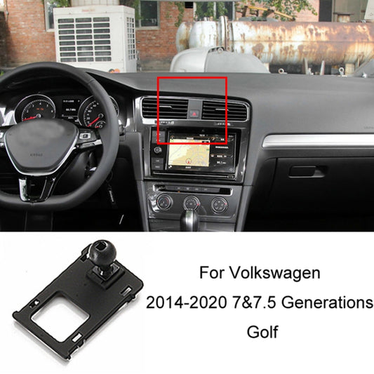 For Volkswagen Car Air Outlet Modified Mobile Phone Holder Base, Model: 14-20 7&7 Generations Half Golf by buy2fix
