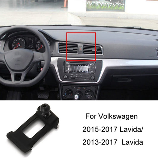For Volkswagen Car Air Outlet Modified Mobile Phone Holder Base, Model: 15-17 Lavida/13-17 Langxing Langjing by buy2fix