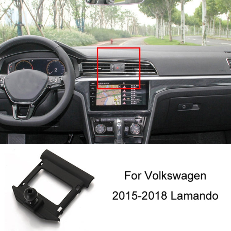 For Volkswagen Car Air Outlet Modified Mobile Phone Holder Base, Model: 15-18 Lamando by buy2fix