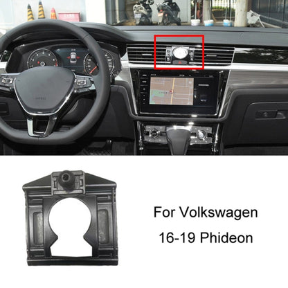 For Volkswagen Car Air Outlet Modified Mobile Phone Holder Base, Model: 16-19 Phideon by buy2fix