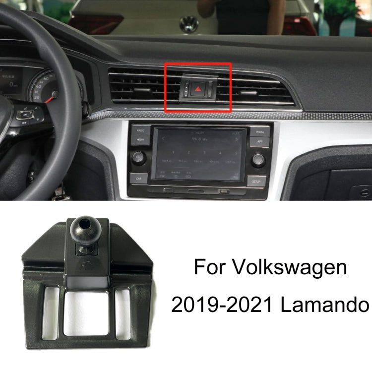 For Volkswagen Car Air Outlet Modified Mobile Phone Holder Base, Model: 19-21 Lamando by buy2fix