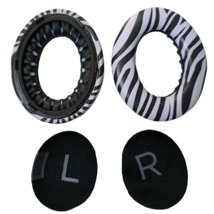 For BOSE 700 / NC700 2pcs Headphone Sponge Cover With Pad(Zebra Print) - Earmuff & Pad by buy2fix | Online Shopping UK | buy2fix