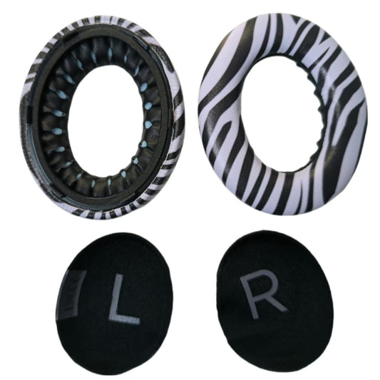 For BOSE 700 / NC700 2pcs Headphone Sponge Cover With Pad(Zebra Print) - Earmuff & Pad by buy2fix | Online Shopping UK | buy2fix