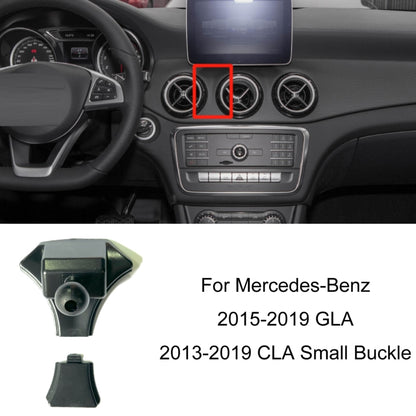 For Mercedes-Benz Mobile Phone Holder Car Air Outlet Base, Model: 15-19 GLA/13-19 CLA Small Buckle by buy2fix