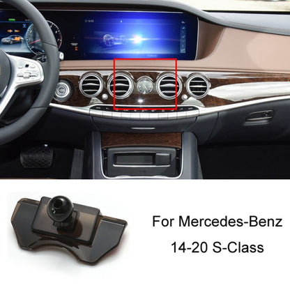 For Mercedes-Benz Mobile Phone Holder Car Air Outlet Base, Model: 14-20 S-Class by buy2fix