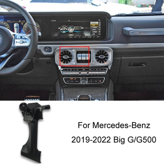 For Mercedes-Benz Mobile Phone Holder Car Air Outlet Base, Model: 19-22 Big G/G500 by buy2fix