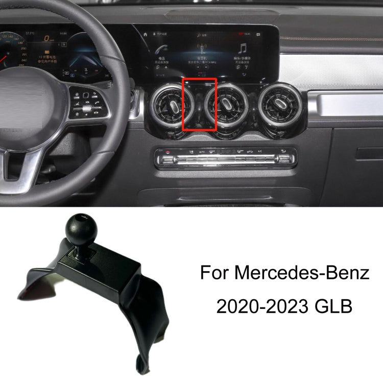 For Mercedes-Benz Mobile Phone Holder Car Air Outlet Base, Model: 20-23 GLB by buy2fix