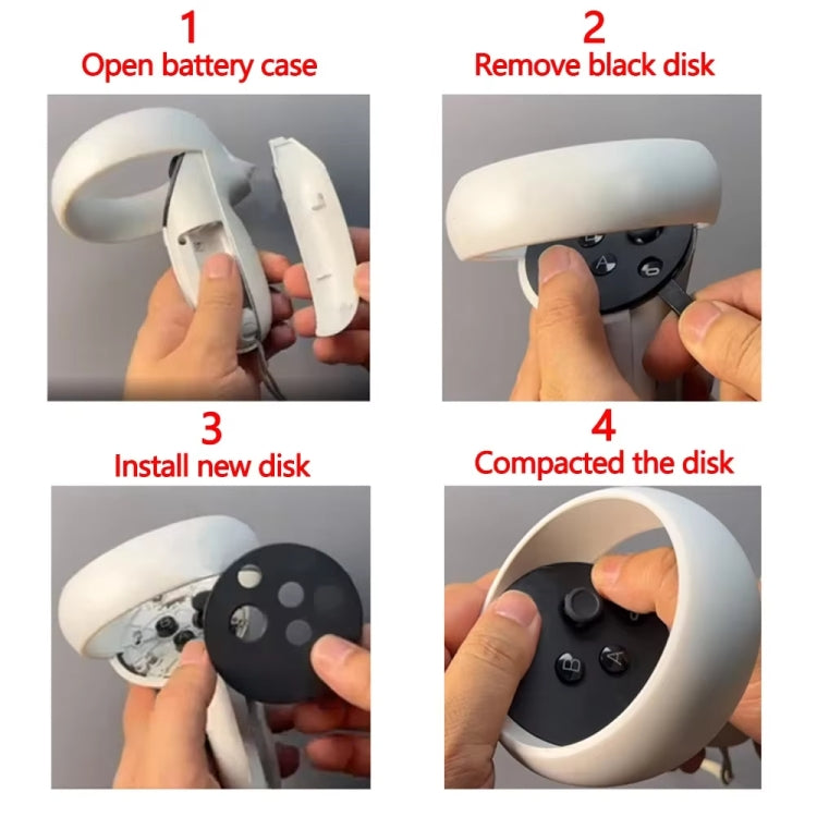 For Meta Quest 2 Repair Parts Right Handle Grip Shell by buy2fix