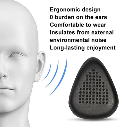 For Razer Meka 2pcs Perforated Protein Leather Earmuffs(Black) - Earmuff & Pad by buy2fix | Online Shopping UK | buy2fix