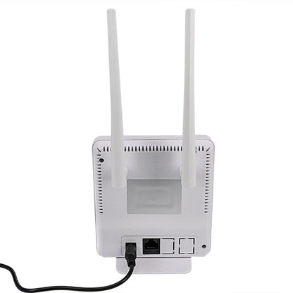 US Version B2/4/5/12/17 4G LTE CPE Colorful Screen Router Triple Network Plug and Play Mobile Router, EU Plug by buy2fix
