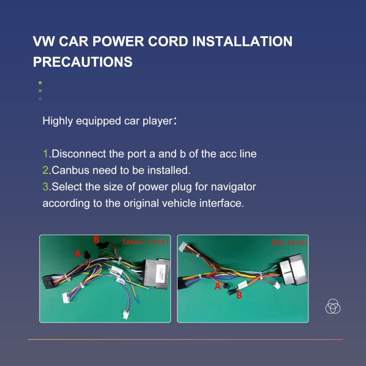 9-inch For Volkswagen 4+64G Multimedia Player Android 13 System by buy2fix