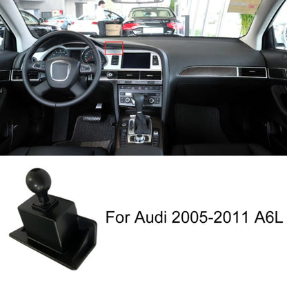For Audi Left Driving Car Mobile Phone Holder Mounting Base, Model: 05-11 A6L by buy2fix