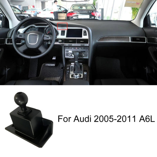 For Audi Left Driving Car Mobile Phone Holder Mounting Base, Model: 05-11 A6L by buy2fix