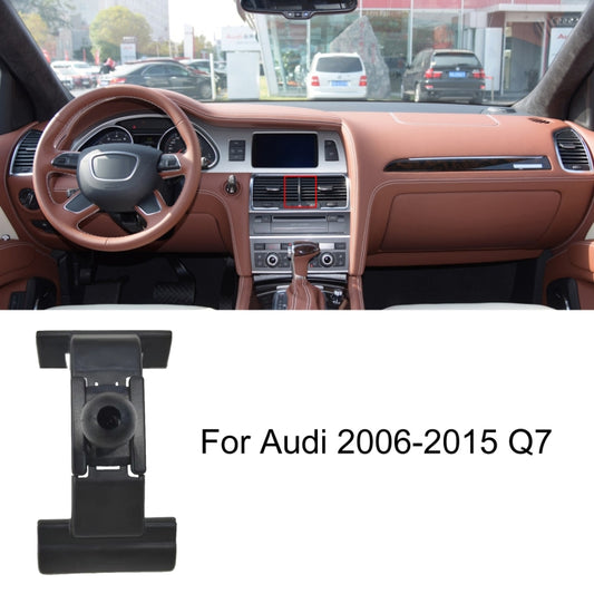 For Audi Left Driving Car Mobile Phone Holder Mounting Base, Model: 06-15 Q7 by buy2fix