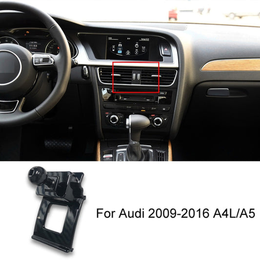 For Audi Left Driving Car Mobile Phone Holder Mounting Base, Model: 09-16 A4L/A5 - Universal Car Holders by buy2fix | Online Shopping UK | buy2fix