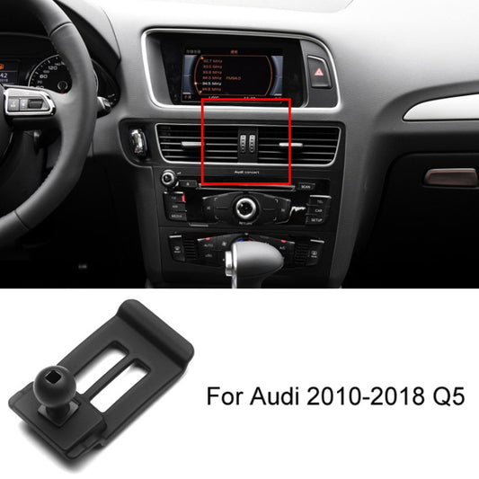 For Audi Left Driving Car Mobile Phone Holder Mounting Base, Model: 10-18 Q5 - Universal Car Holders by buy2fix | Online Shopping UK | buy2fix