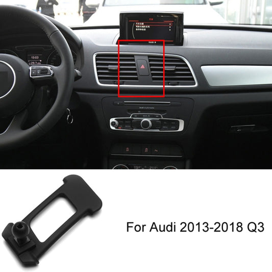 For Audi Left Driving Car Mobile Phone Holder Mounting Base, Model: 13-18 Q3 - Universal Car Holders by buy2fix | Online Shopping UK | buy2fix