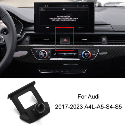 For Audi Left Driving Car Mobile Phone Holder Mounting Base, Model: 17-23 A4L-A5-S4-S5 by buy2fix