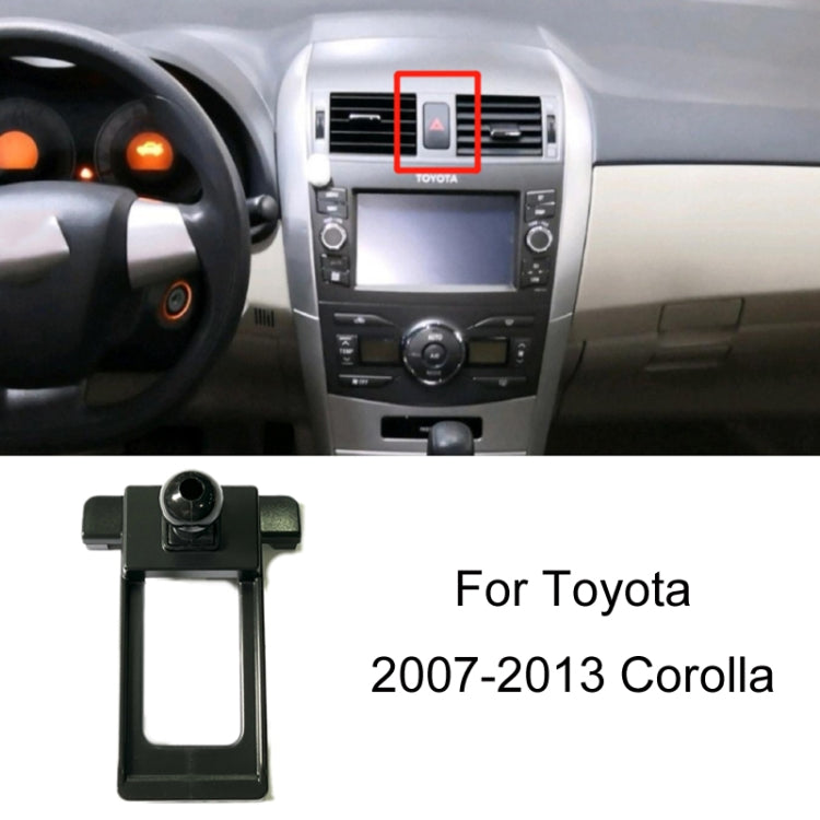 For Toyota Car Air Outlet Phone Holder Base, Model: 07-13 Corolla Left Driving by buy2fix