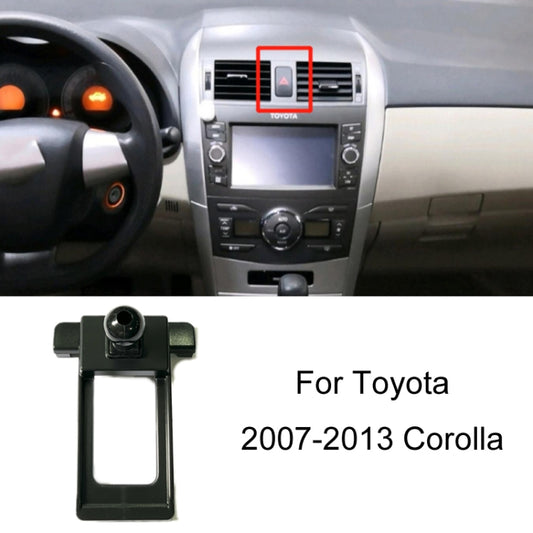 For Toyota Car Air Outlet Phone Holder Base, Model: 07-13 Corolla Left Driving by buy2fix