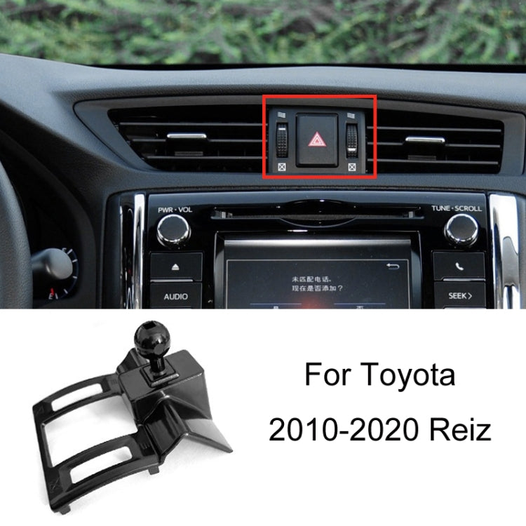 For Toyota Car Air Outlet Phone Holder Base, Model: 10-20 Reiz Left Driving by buy2fix