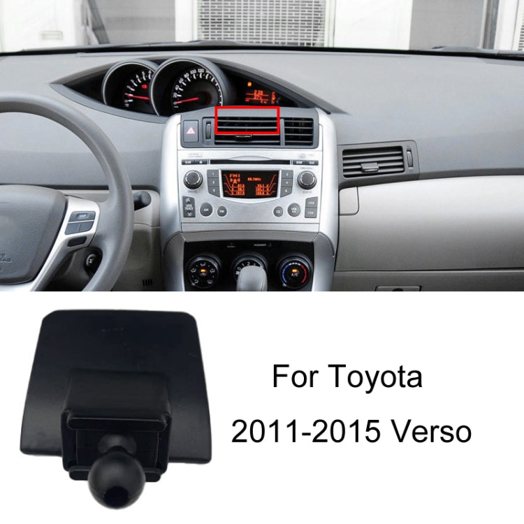 For Toyota Car Air Outlet Phone Holder Base, Model: 11-15 Verso Left Driving by buy2fix