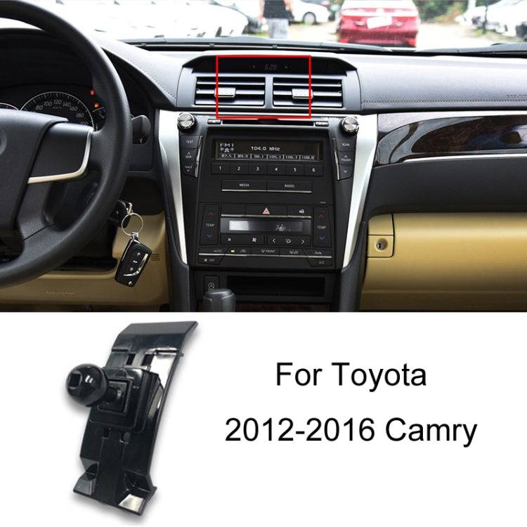 For Toyota Car Air Outlet Phone Holder Base, Model: 12-16 Camry Left Driving by buy2fix