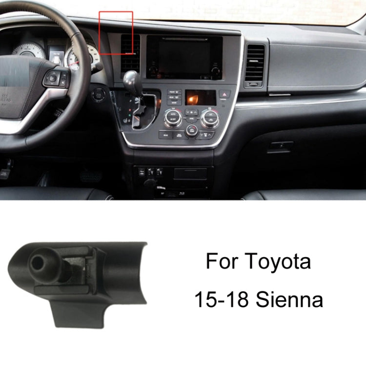 For Toyota Car Air Outlet Phone Holder Base, Model: 15-18 Sienna Left Driving by buy2fix