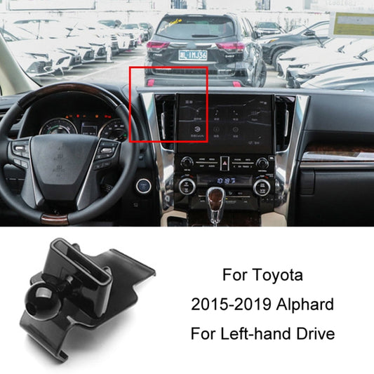 For Toyota Car Air Outlet Phone Holder Base, Model: 15-19 Alphard For Left-hand Drive by buy2fix
