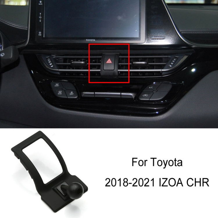 For Toyota Car Air Outlet Phone Holder Base, Model: 18-21 IZOA CHR Left Driving by buy2fix