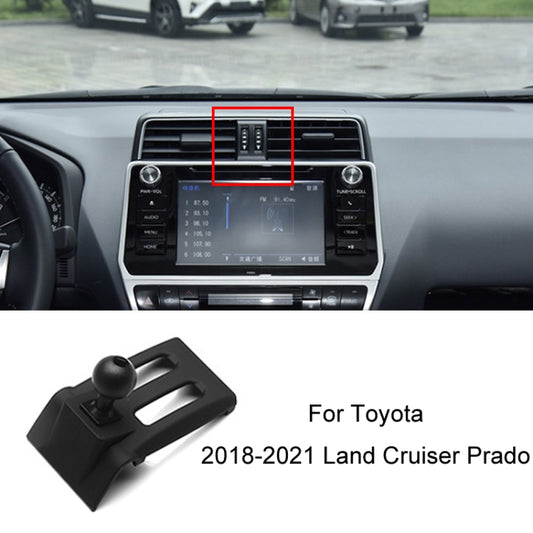 For Toyota Car Air Outlet Phone Holder Base, Model: 18-21 Land Cruiser Prado Left Driving by buy2fix