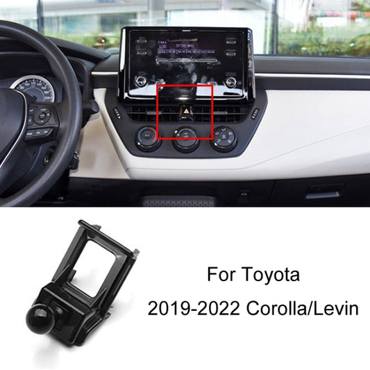 For Toyota Car Air Outlet Phone Holder Base, Model: 19-22 Corolla/Levin Left Driving by buy2fix
