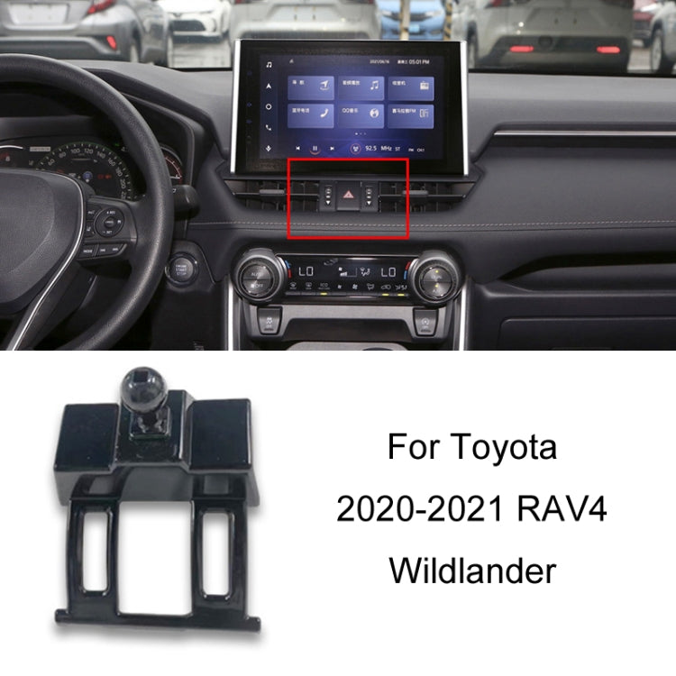 For Toyota Car Air Outlet Phone Holder Base, Model: 20-21 RAV4/Wildlander Left Driving - Special Car Holders by buy2fix | Online Shopping UK | buy2fix